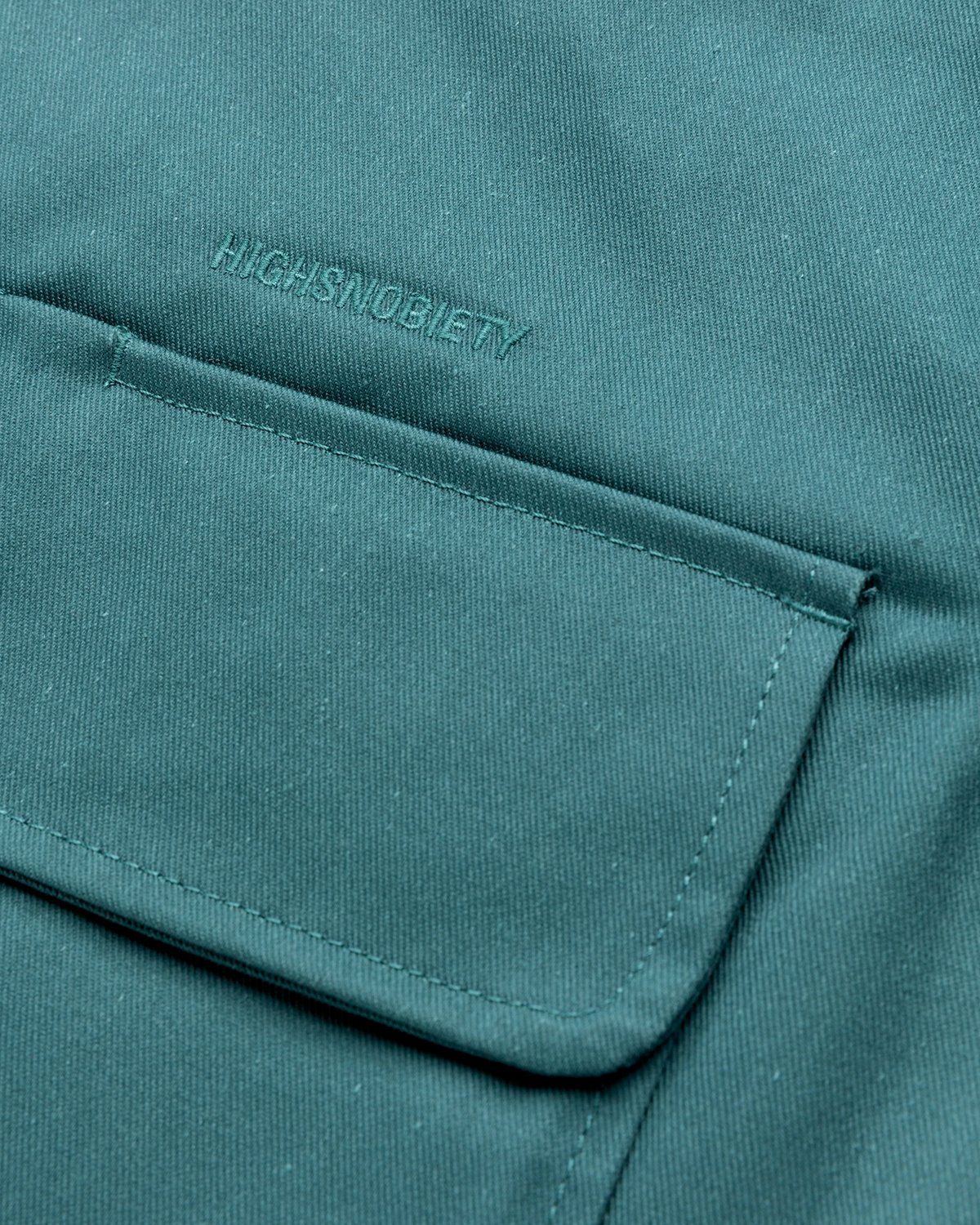 Highsnobiety x Dickies – Service Shirt Lincoln Green - Longsleeve Shirts - Green - Image 4