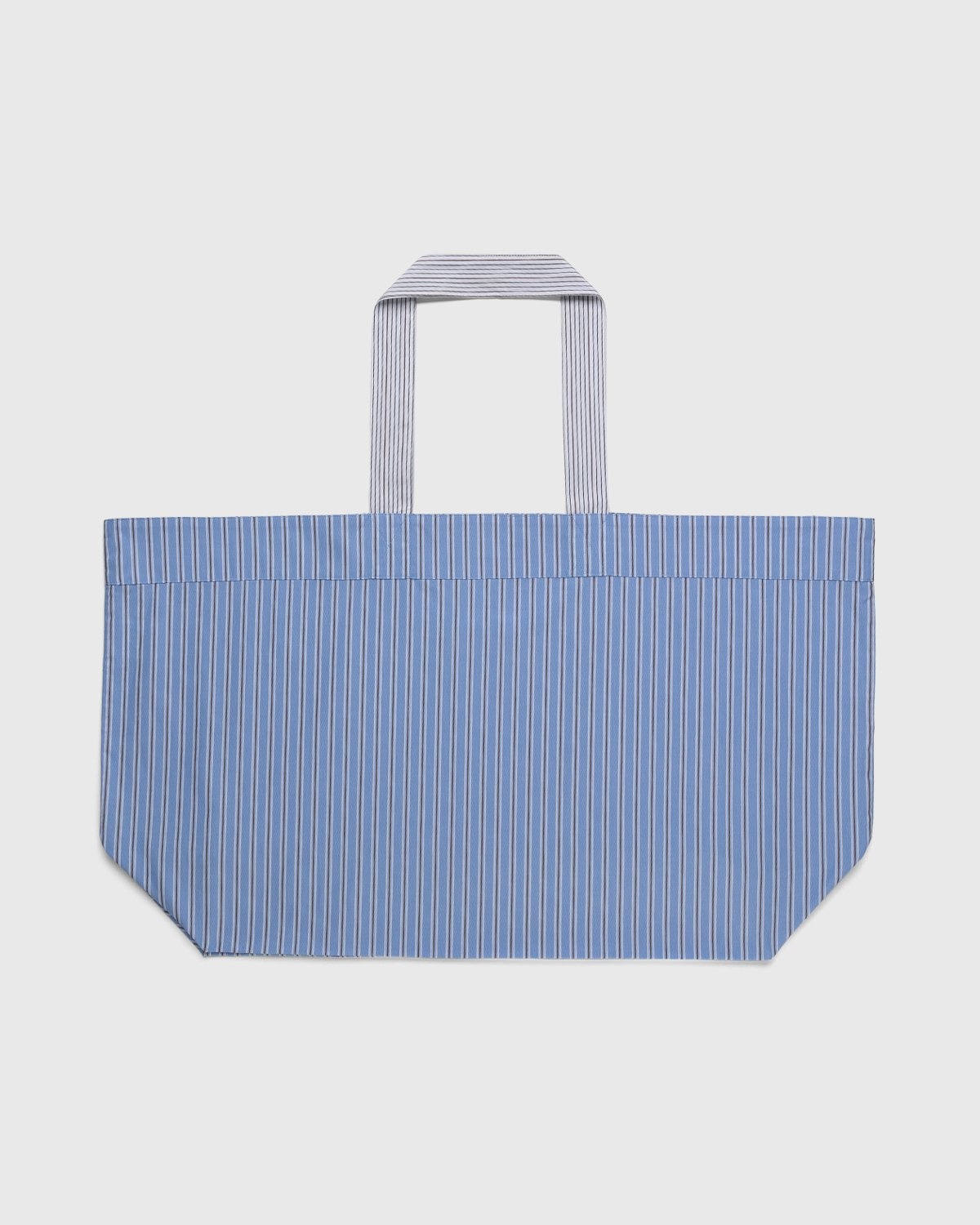 Highsnobiety – Shirting Laundry Bag Blue - Tote Bags - Blue - Image 2