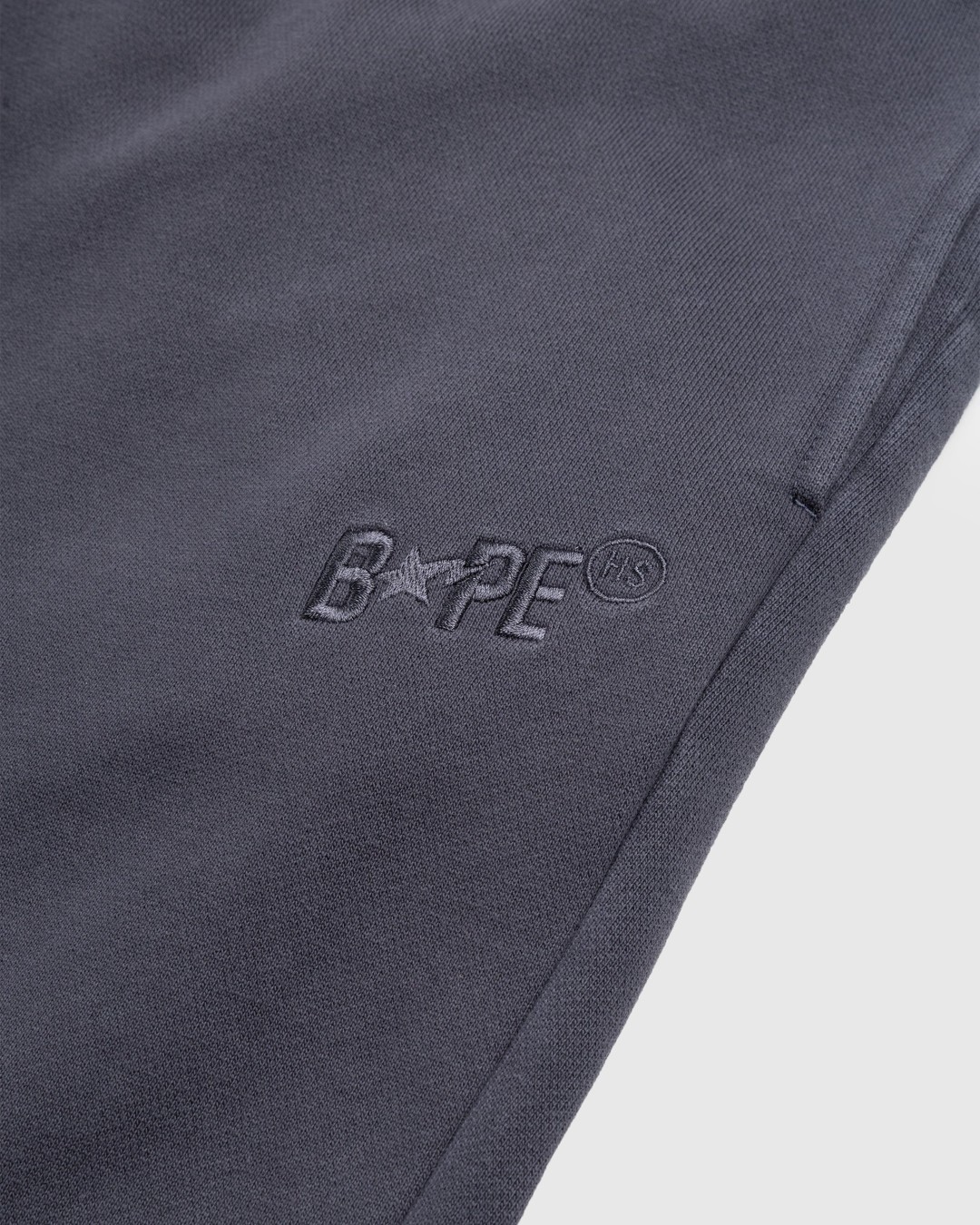 BAPE x Highsnobiety – Heavy Washed Sweat Pants Charcoal - Pants - Grey - Image 7