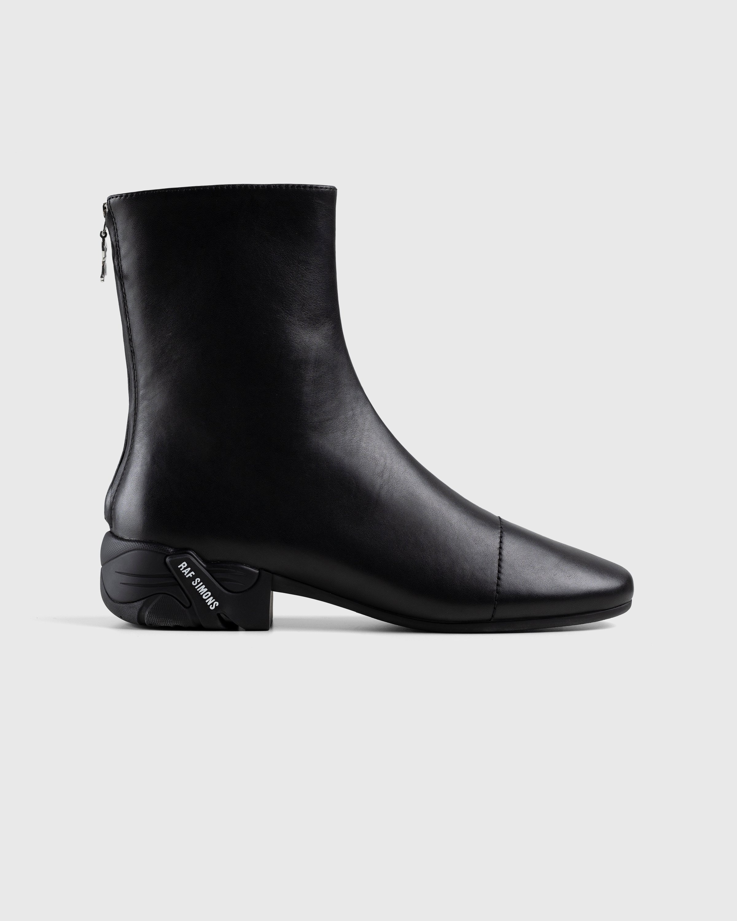 Raf Simons – Solaris High Leather Boot Black - Heels - Black - Image 1