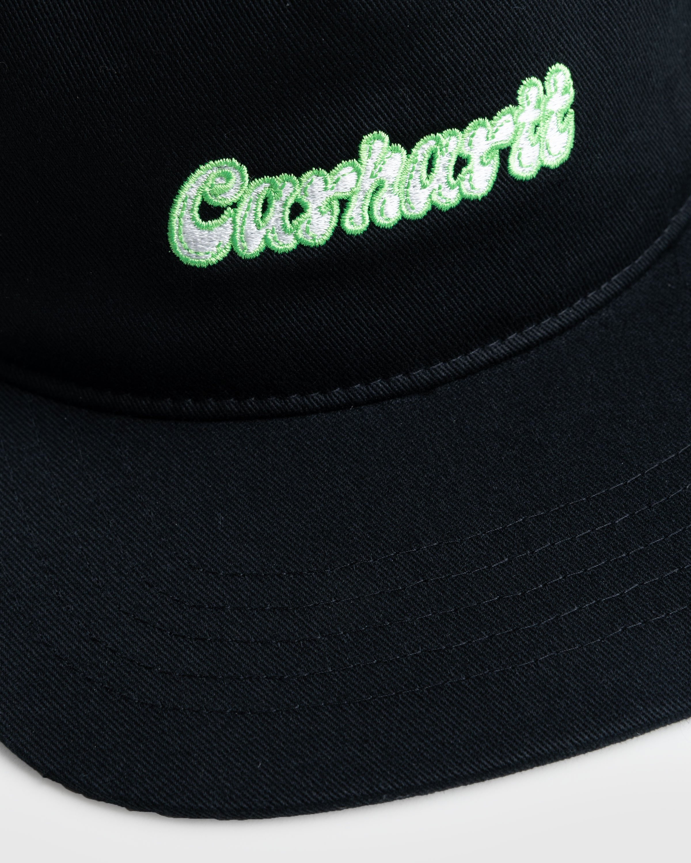 Carhartt WIP – Liquid Script Cap Black - Hats - Black - Image 6