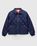 Water-Repellent Quilted Jacket Navy