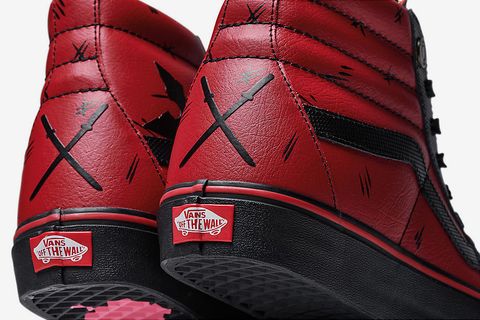 Vans old skool deadpool cheap