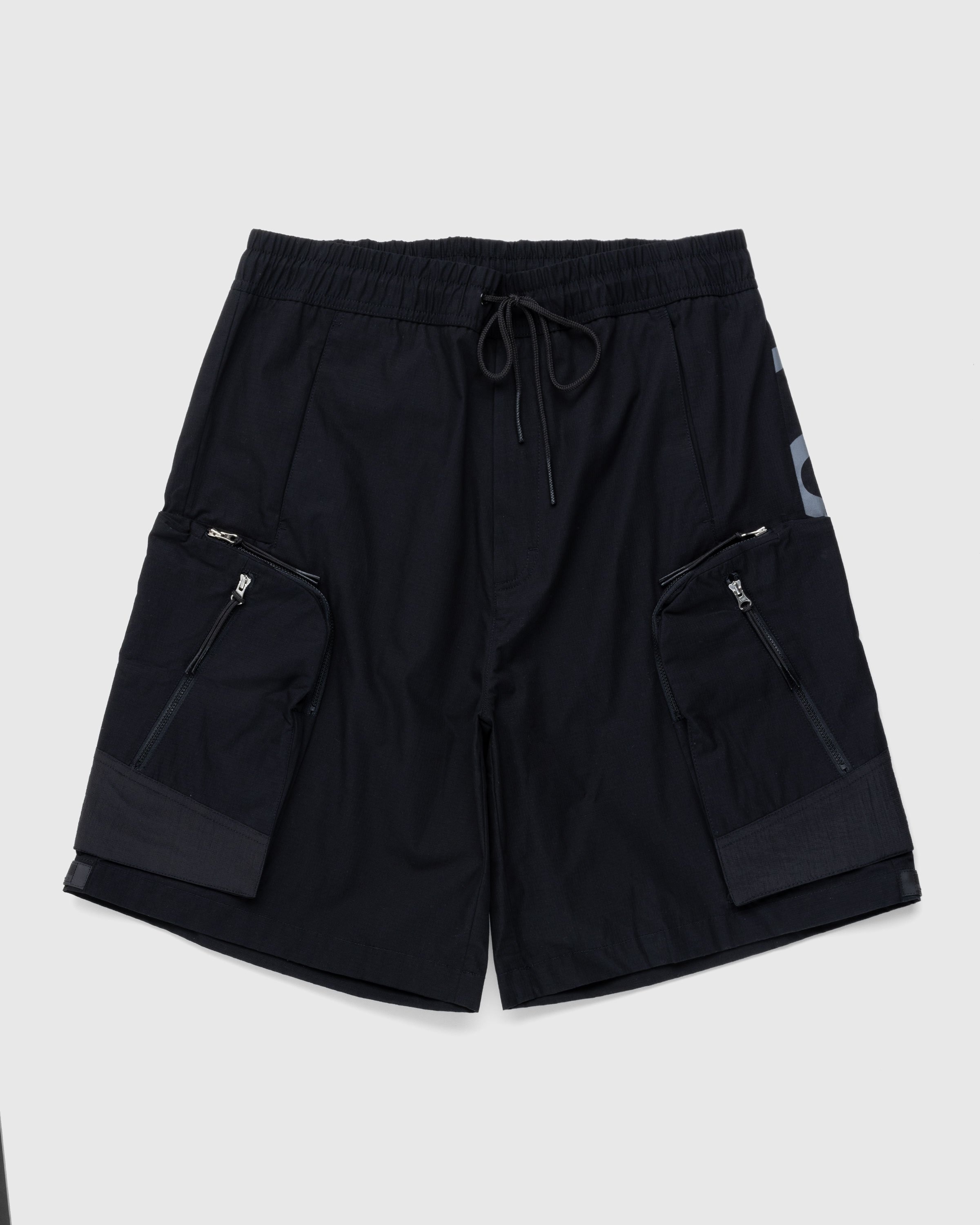 A-Cold-Wall* – Overset Tech Shorts Black - Shorts - Black - Image 1