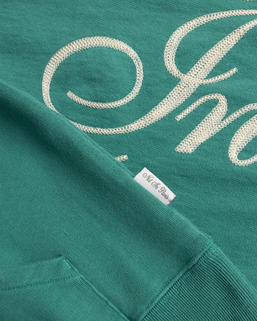 Highsnobiety – Not in Paris 5 Hoodie Green - Sweats - Green - Image 8