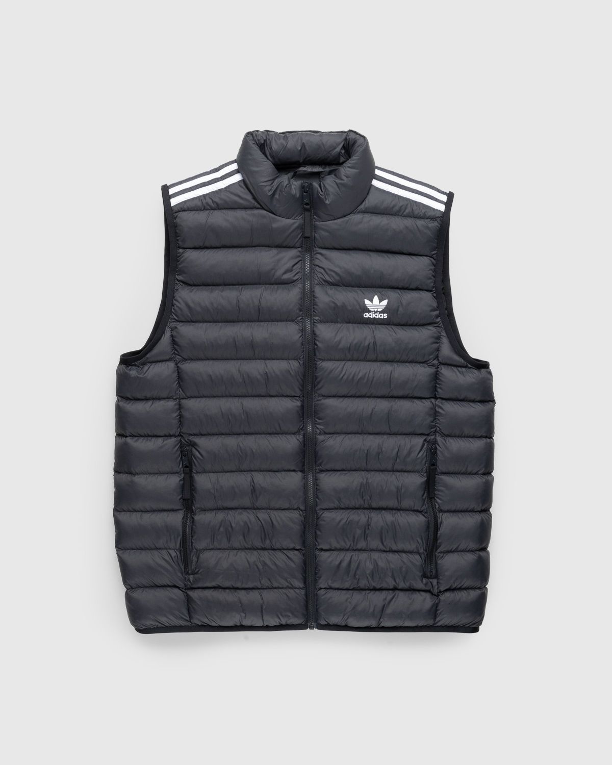 Adidas – Padded Vest Black/White | Highsnobiety Shop