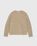 Acne Studios – Brushed Wool Crewneck Sweater Toffee Brown - Knitwear - Brown - Image 1