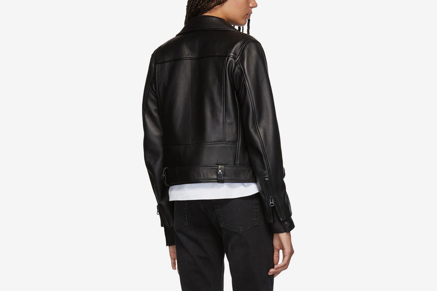 Leather Mock Jacket