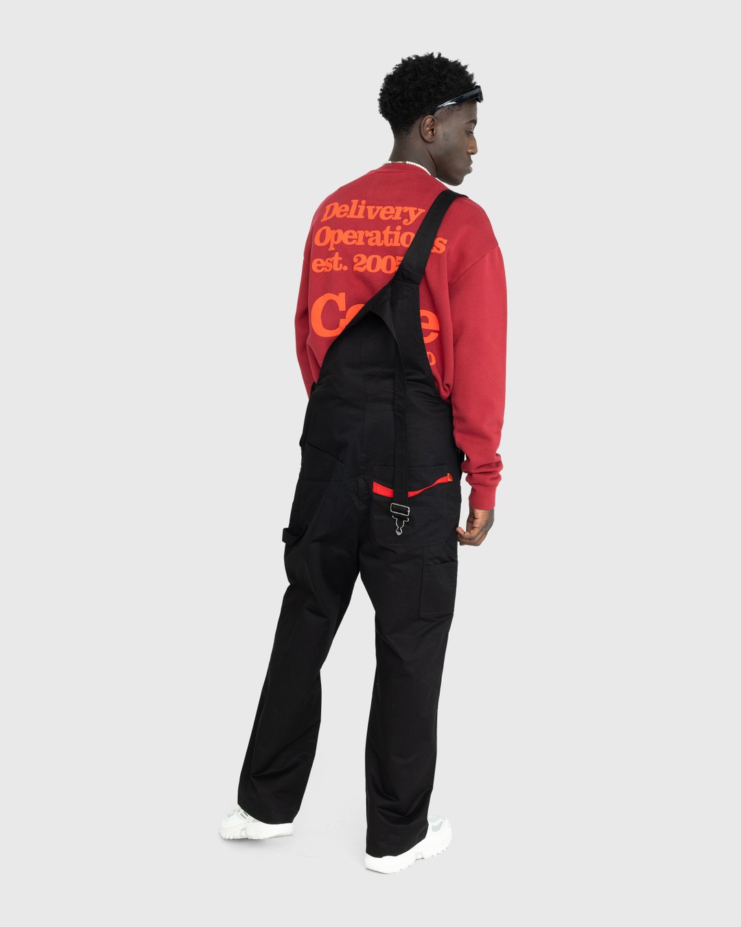 Highsnobiety x Coca-Cola Zero Sugar – Dungarees Black - Pants - Black - Image 4