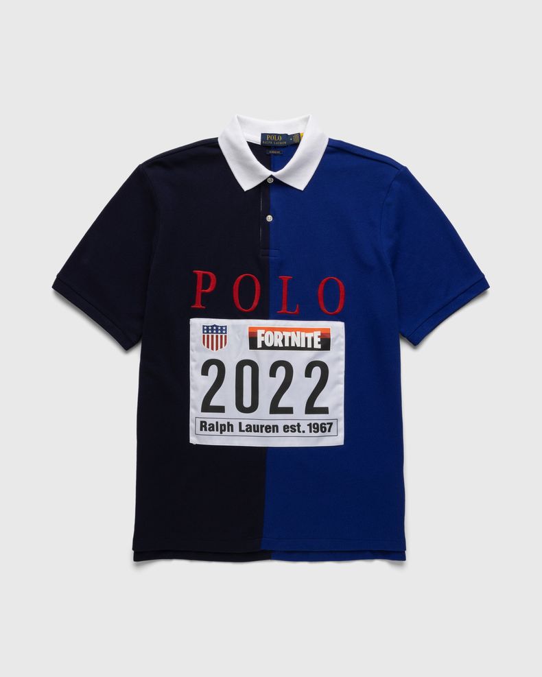 Ralph Lauren x Fortnite – Short Sleeve Polo Shirt Blue