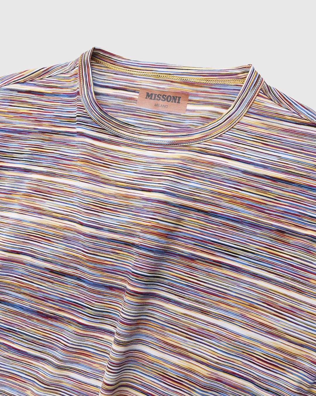 Missoni – Pattern Short-Sleeve T-Shirt Flammato - T-shirts - Multi - Image 4