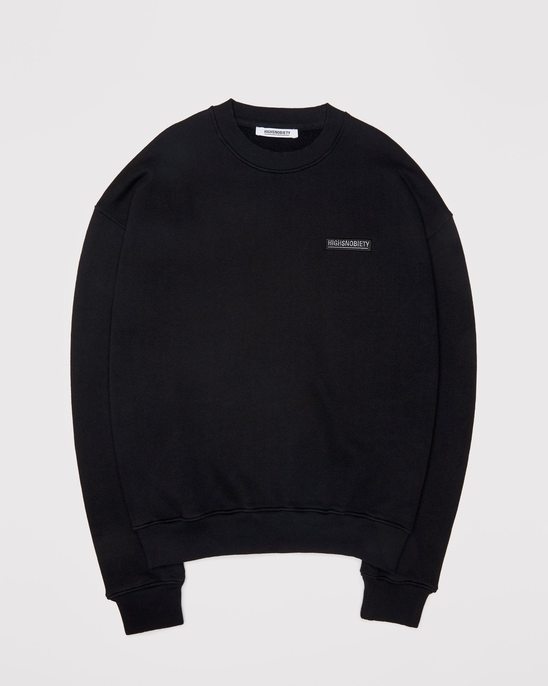 Highsnobiety – Staples Sweatshirt Black - Sweatshirts - Black - Image 1