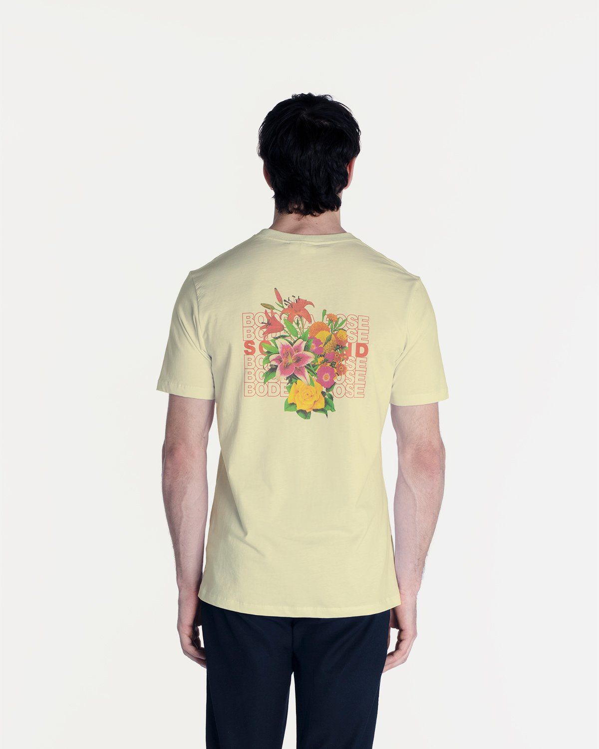 Soulland – Rossell S/S Yellow - T-Shirts - Yellow - Image 4
