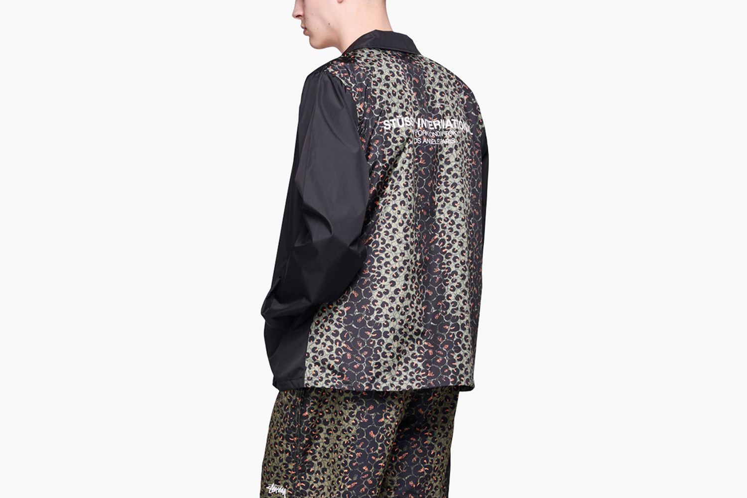 Leopard Panel Jacket