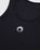 Marine Serre – Organic Cotton Fitted Tank Top Black - Tops - Black - Image 6