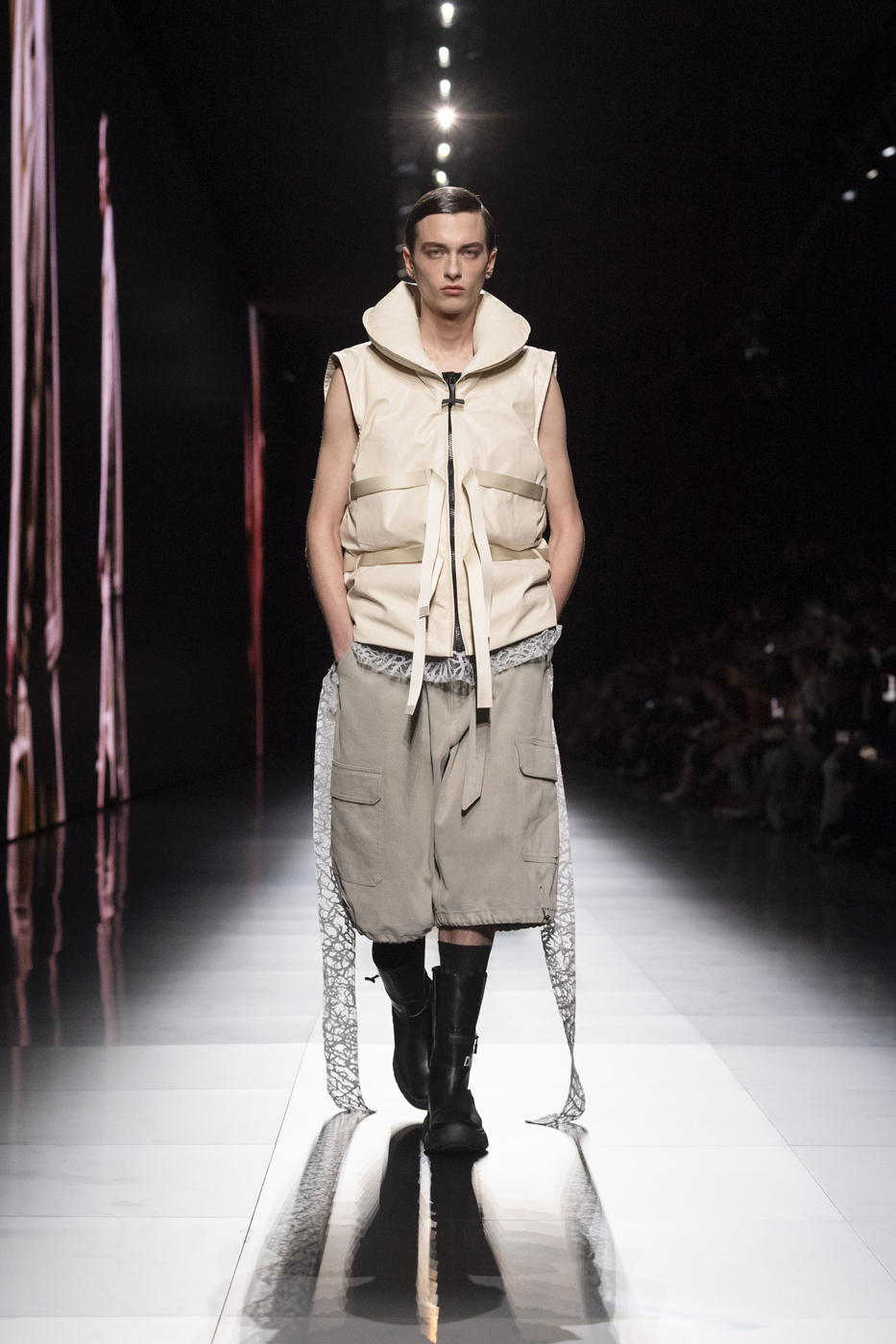 Skirt-Wearing Robert Pattinson Bookended Dior FW23
