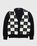 Acne Studios – Knit Wool Cardigan Black/Oatmeal Melange