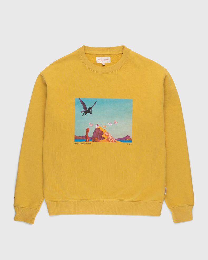 Graphic Crewneck Yellow