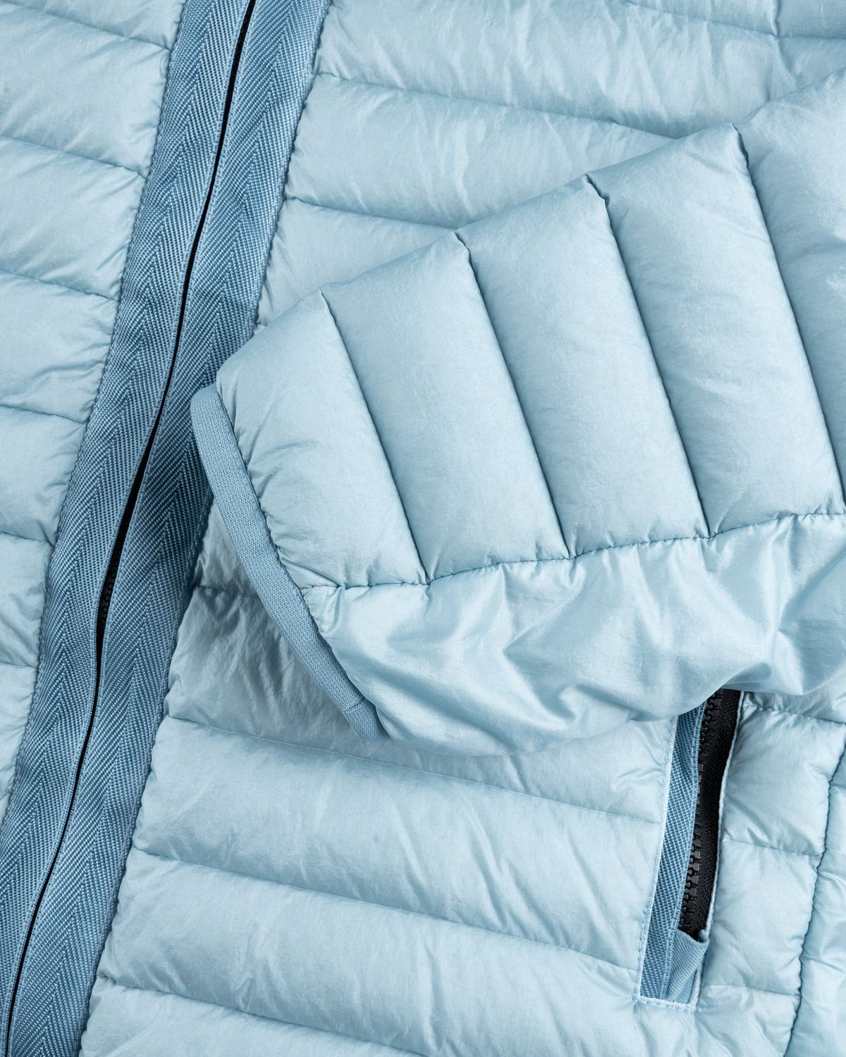 Stone Island – Packable Recycled Nylon Down Jacket Sky Blue - Outerwear - Blue - Image 5