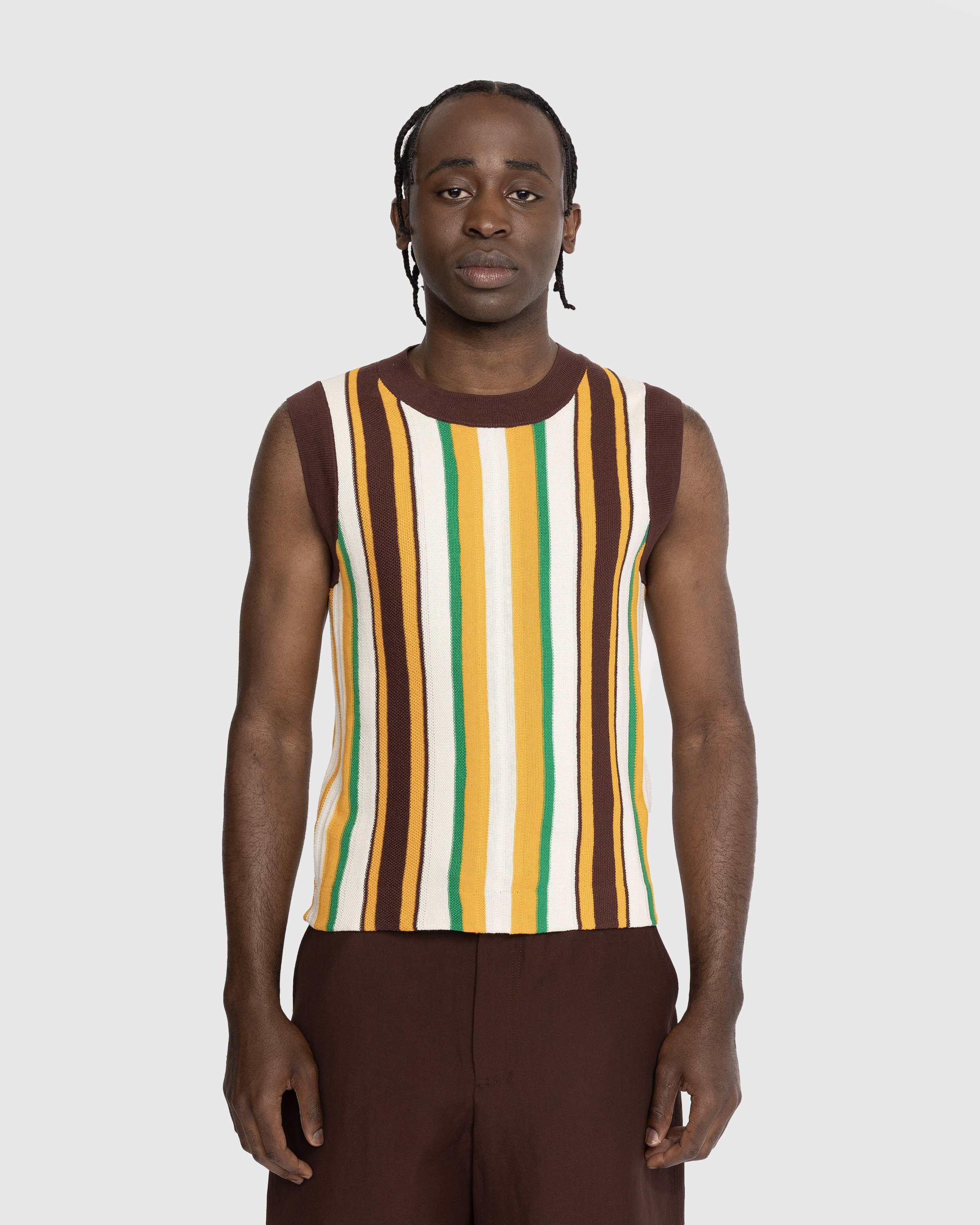 Wales Bonner – Scale Tank - Men Tops - Multi - Image 2