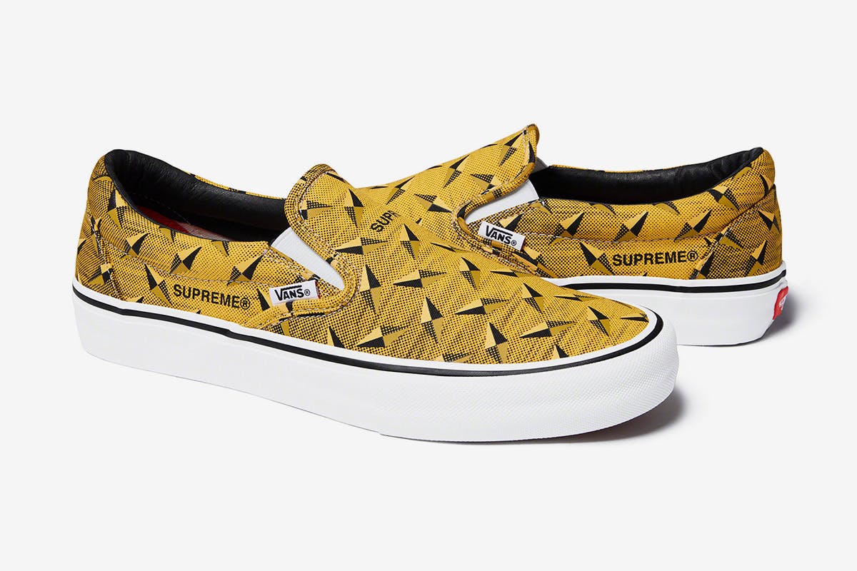 Supreme x Vans “Diamond Plate”: Official Release Information