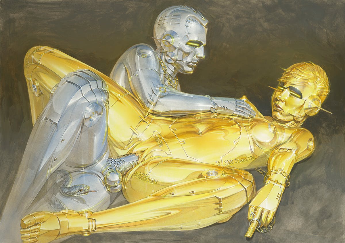 Hajime Sorayama, Untitled, 2020
