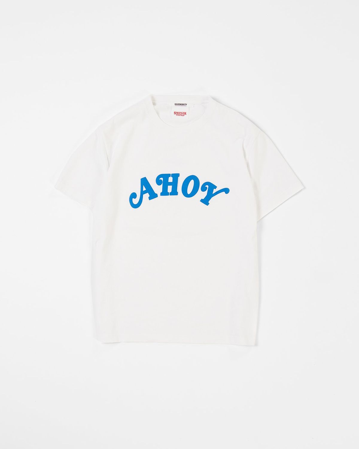 Highsnobiety – Stranger Things Ahoy T-Shirt - T-Shirts - White - Image 1