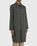 Highsnobiety – Crinkle Nylon Mac Khaki - Outerwear - Green - Image 3