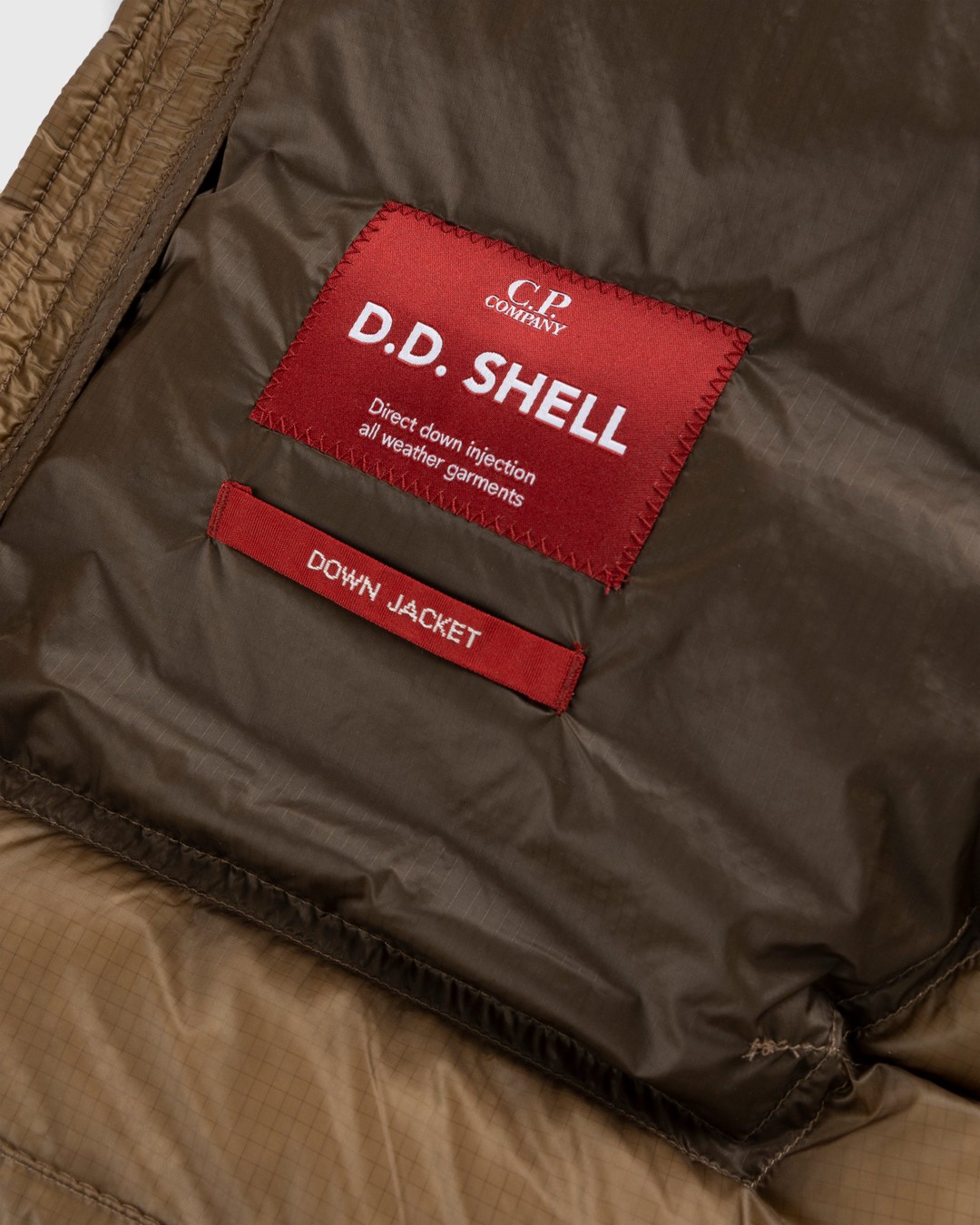 C.P. Company – DD Shell Hooded Down Jacket Brown - Outerwear - Brown - Image 8