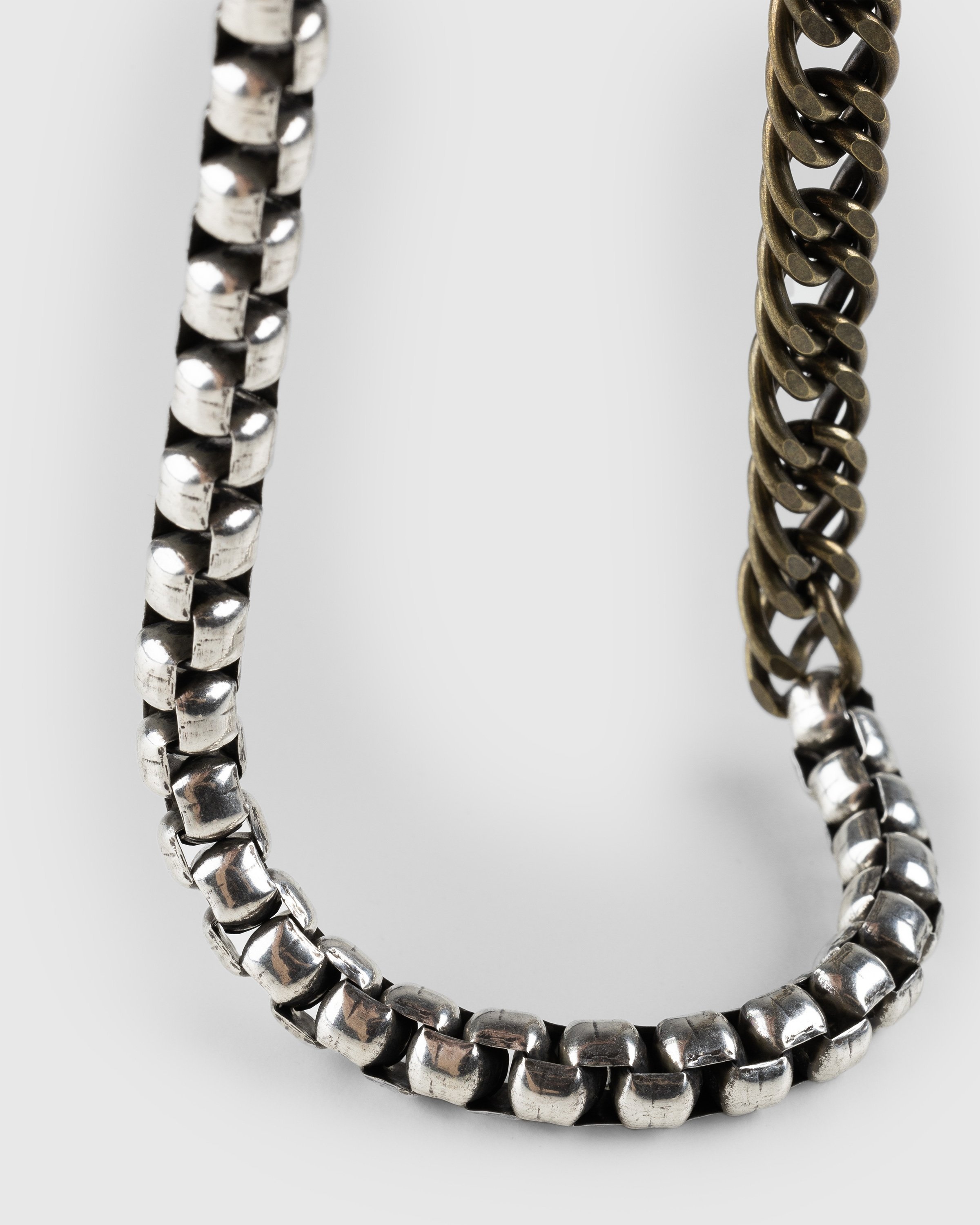 Dries van Noten – M232-206 Necklace Black - Jewelry - Silver - Image 2