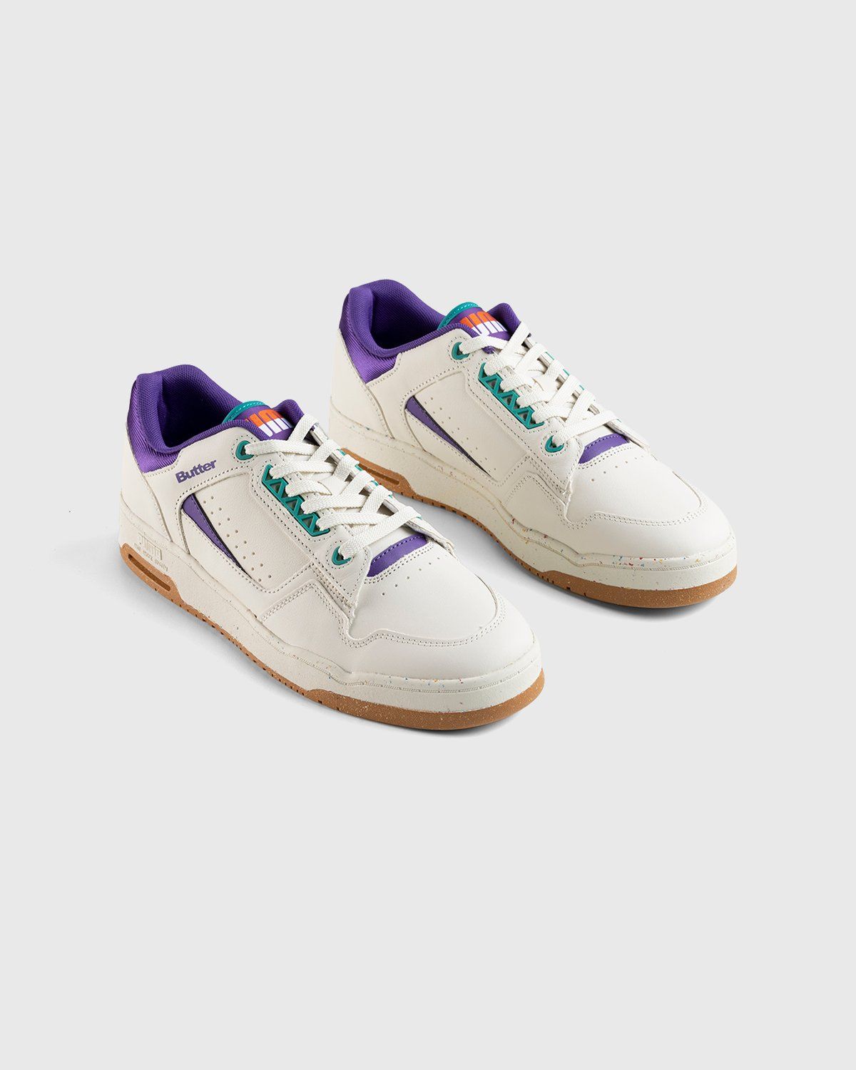 Puma x Butter Goods – Slipstream Lo Whisper White/Prism Violet/Navigate - Low Top Sneakers - Black - Image 3