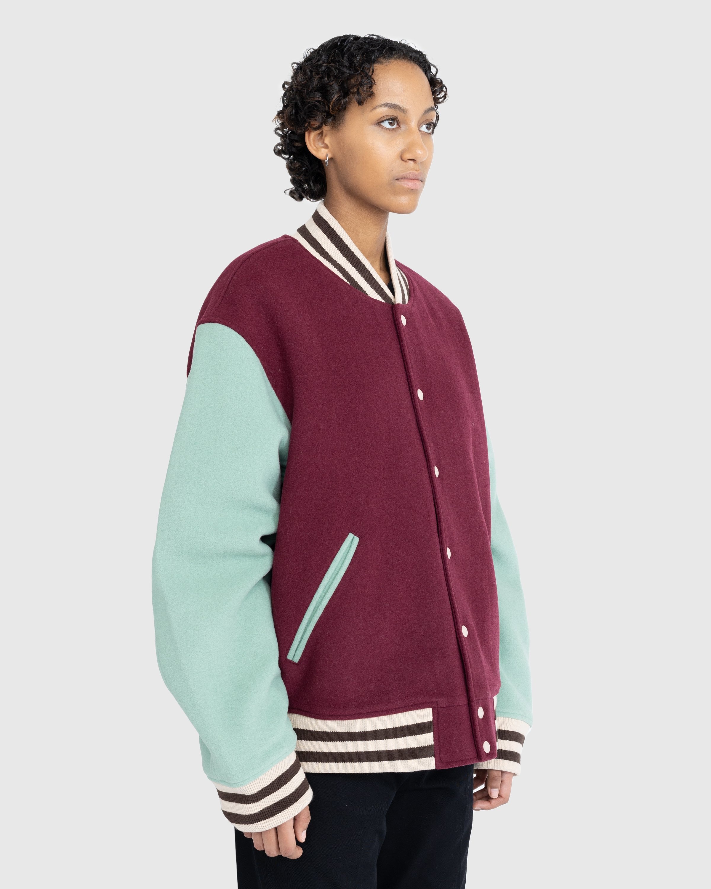 Varsity outlet jacket maroon