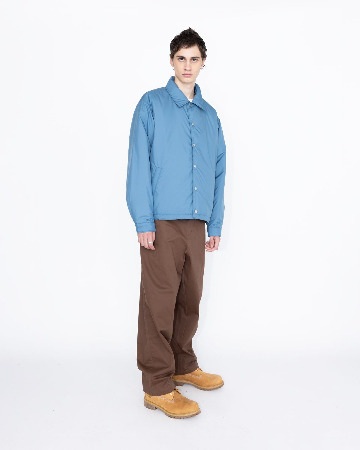 Highsnobiety HS05 – Light Insulated Eco-Poly Jacket Blue - Outerwear - Blue - Image 4