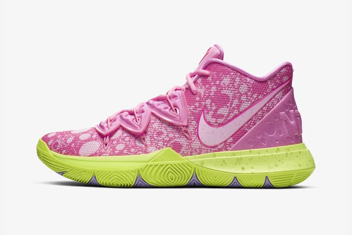 nike kyrie 5 spongebob release date price Kyrie Irving nickelodeon spongebob squarepants