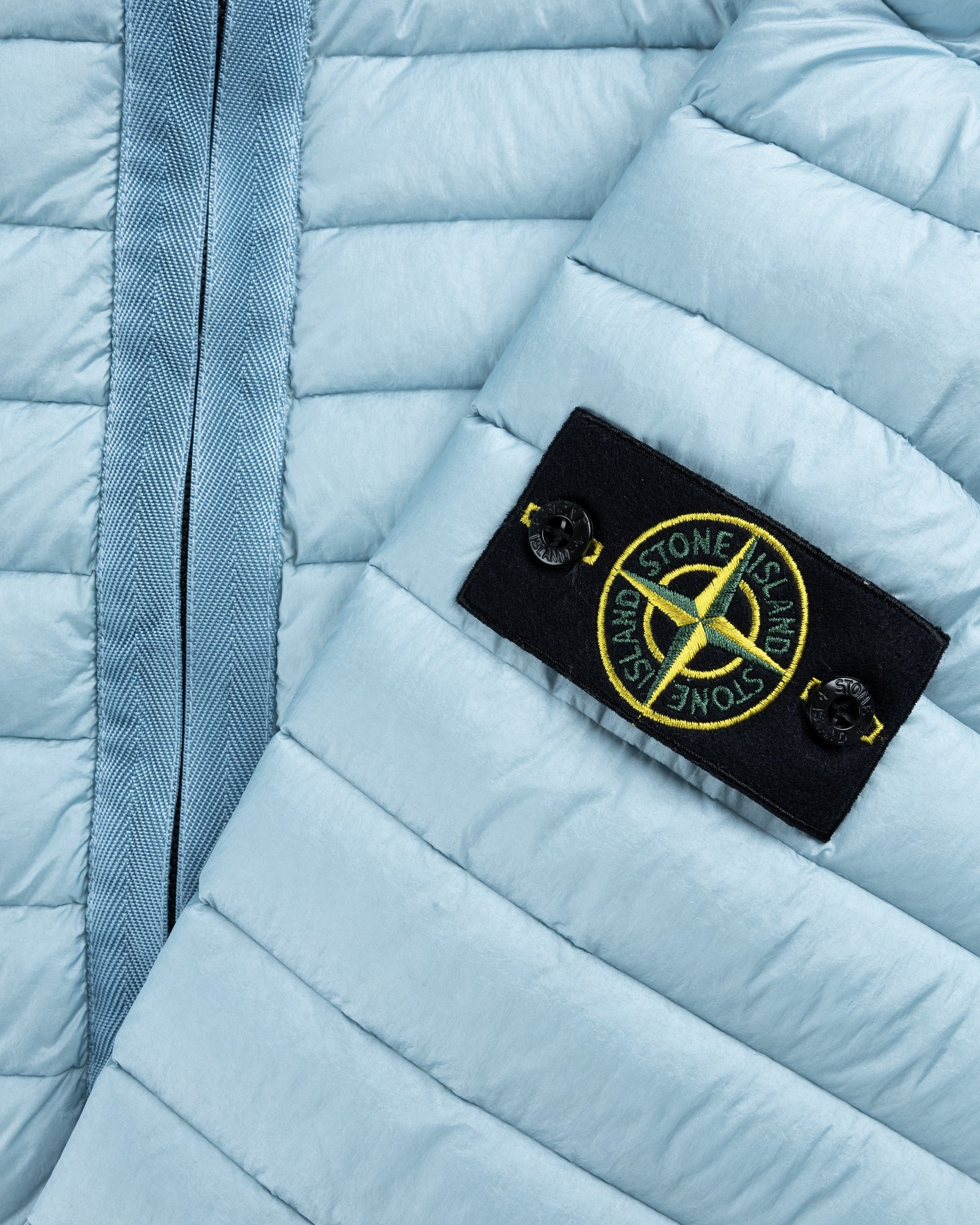 Stone Island – Packable Recycled Nylon Down Jacket Sky Blue - Outerwear - Blue - Image 6