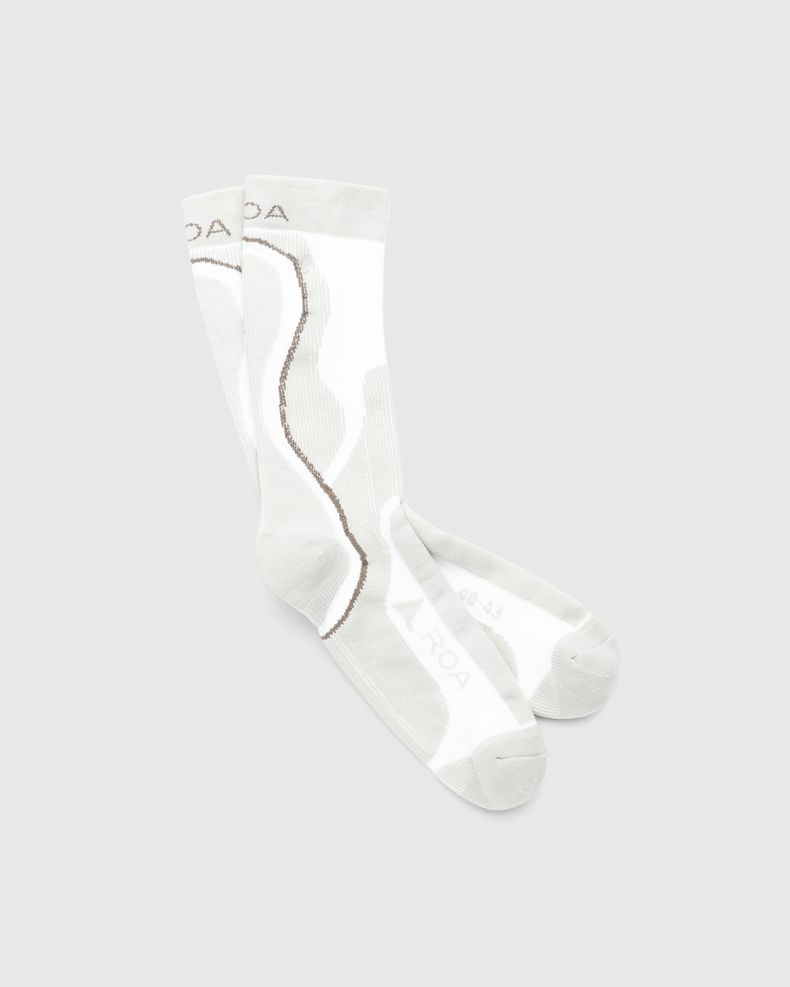 Mid-Calf Socks Beige