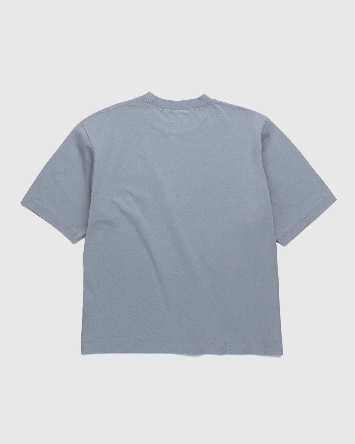Acne Studios – Logo T-Shirt Steel Grey - Image 2