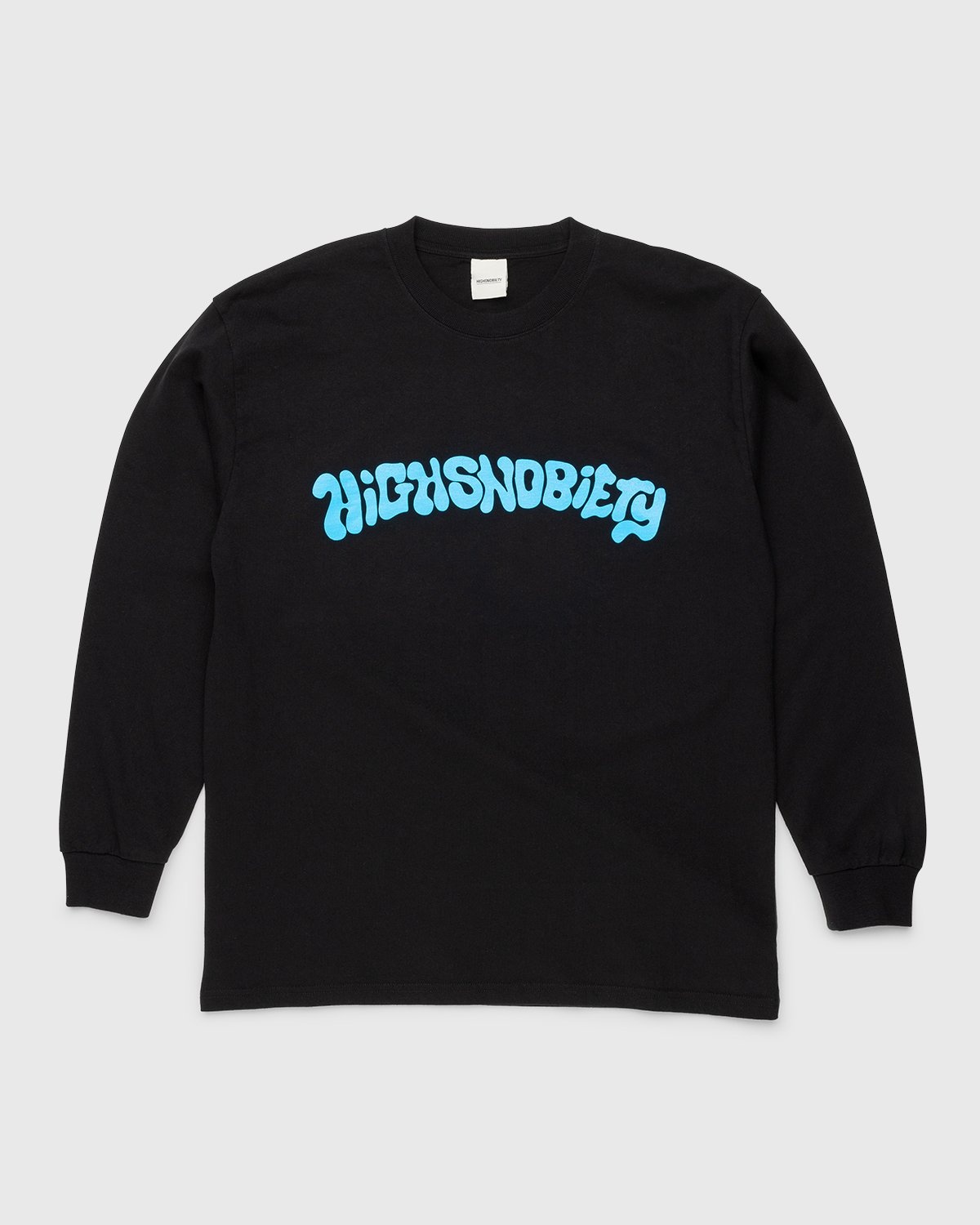 Highsnobiety – Arch Logo Longsleeve Black - Longsleeves - Black - Image 1