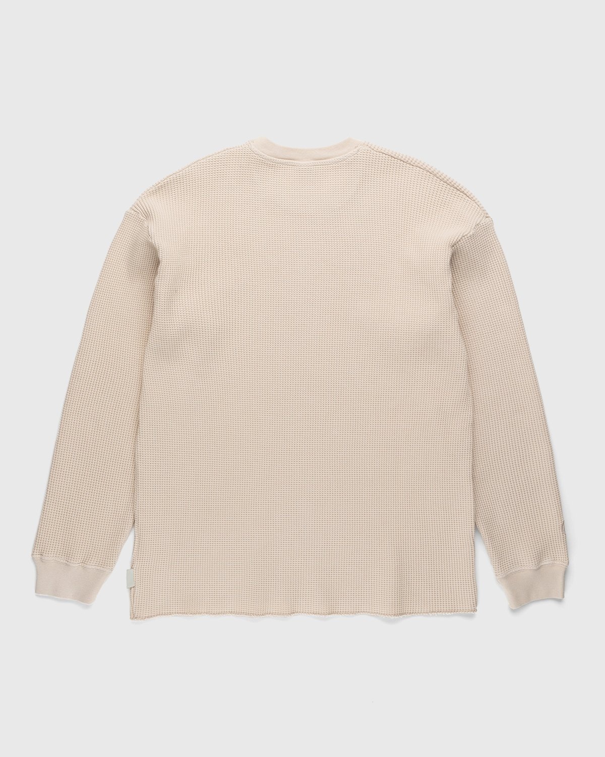Highsnobiety – Thermal Staples Long Sleeve Off White - Sweats - Beige - Image 2