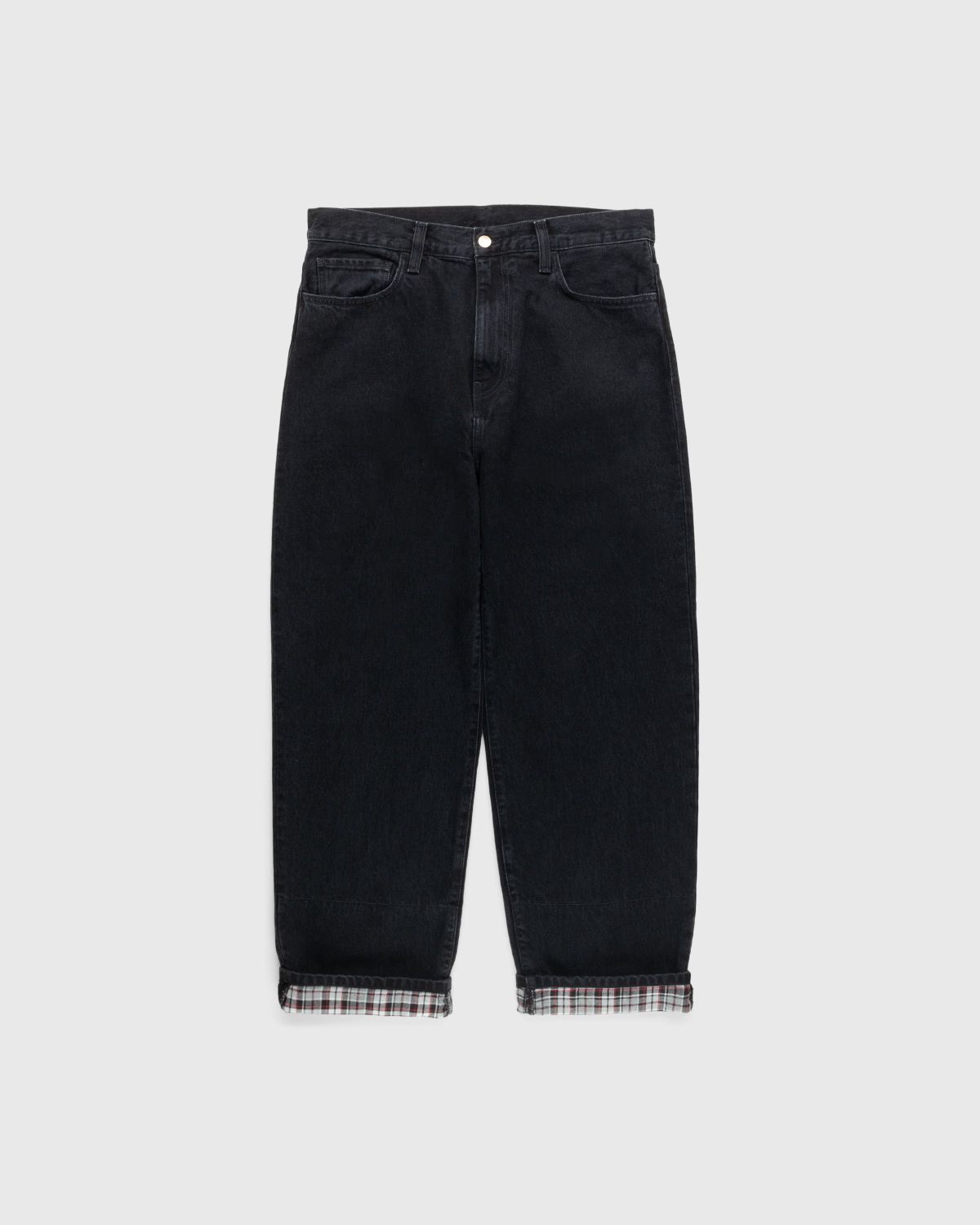 Carhartt WIP – Rider Pant Stonewashed Black - Pants - Black - Image 1