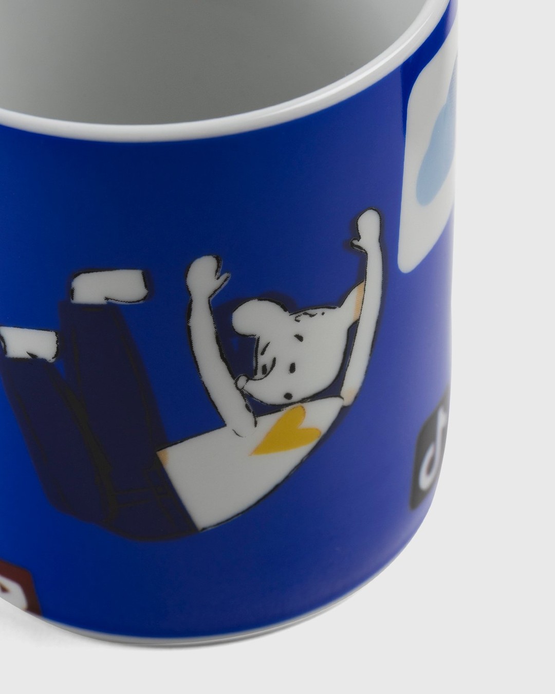 Simon Fujiwara x Highsnobiety – Who The Baer Mug Blue - Ceramics - Blue - Image 3