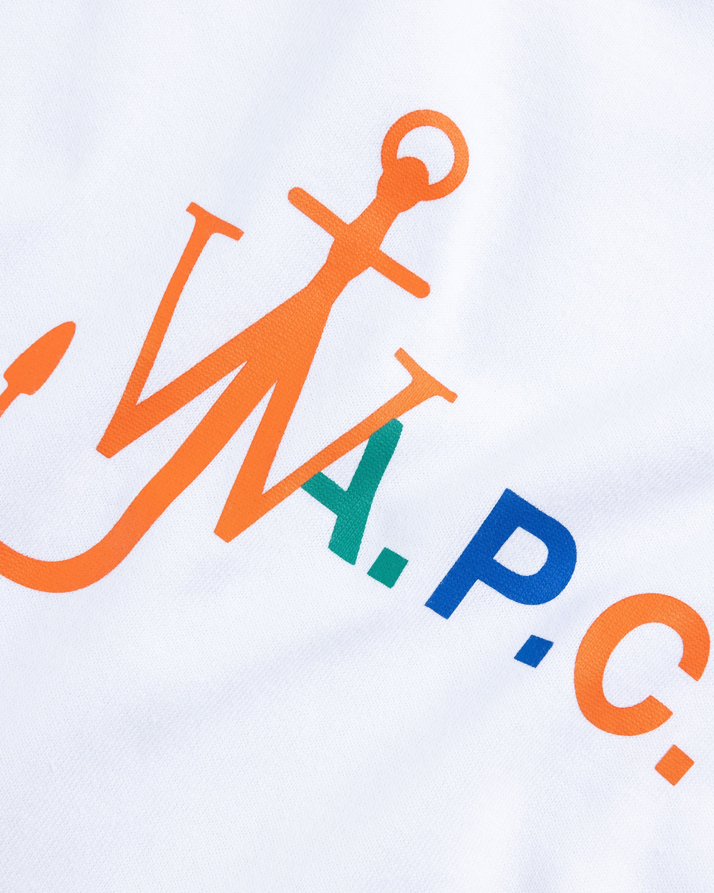 A.P.C. x J.W. Anderson – Anchor T-Shirt White - T-shirts - White - Image 6