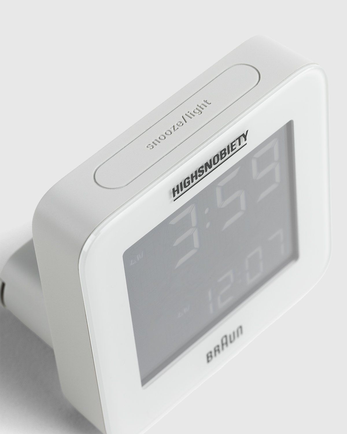 BRAUN x Highsnobiety – BC09 Digital Alarm Clock Grey - Objects - Grey - Image 5