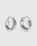 Maison Margiela – Semi-Polished Earrings Silver - Jewelry - Gold - Image 1