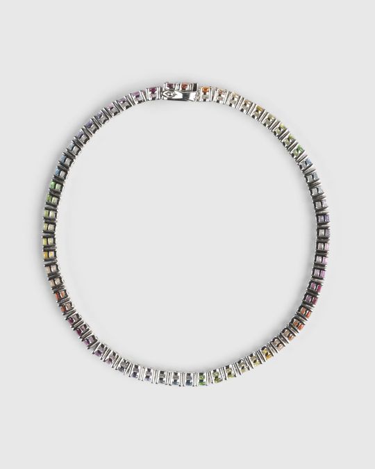 Hatton Labs Rainbow Tennis Bracelet Multi Highsnobiety Shop