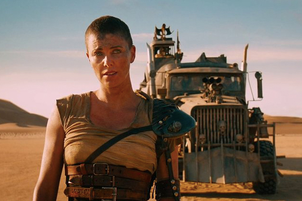 Furiosa in 'Mad Max: Fury Road' Desert Scene