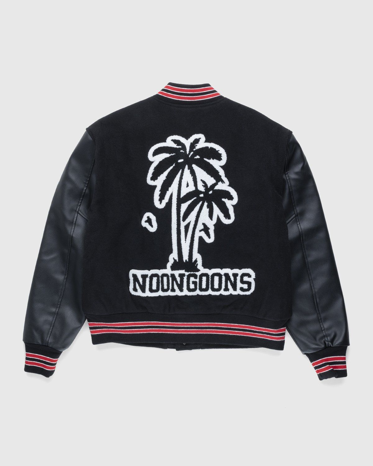 Noon Goons – Skyline Varsity Jacket Black - Outerwear - Black - Image 2
