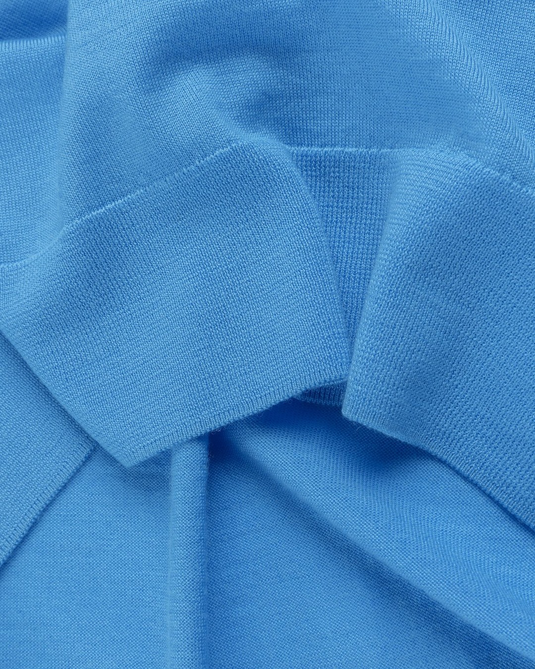 Dries van Noten – Merino Sleeveless Sweater Madonna - Knitwear - Blue - Image 5