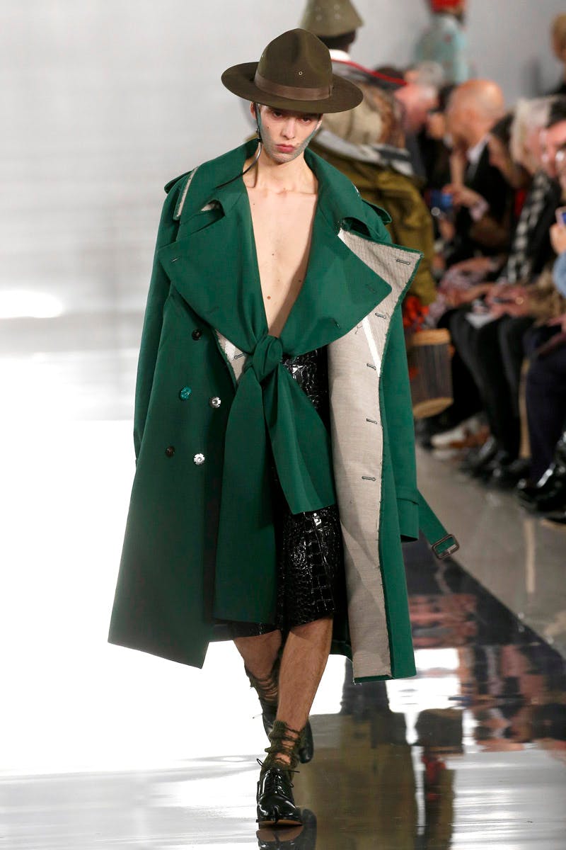 Maison Margiela Just Sent out an Aparagus for FW20