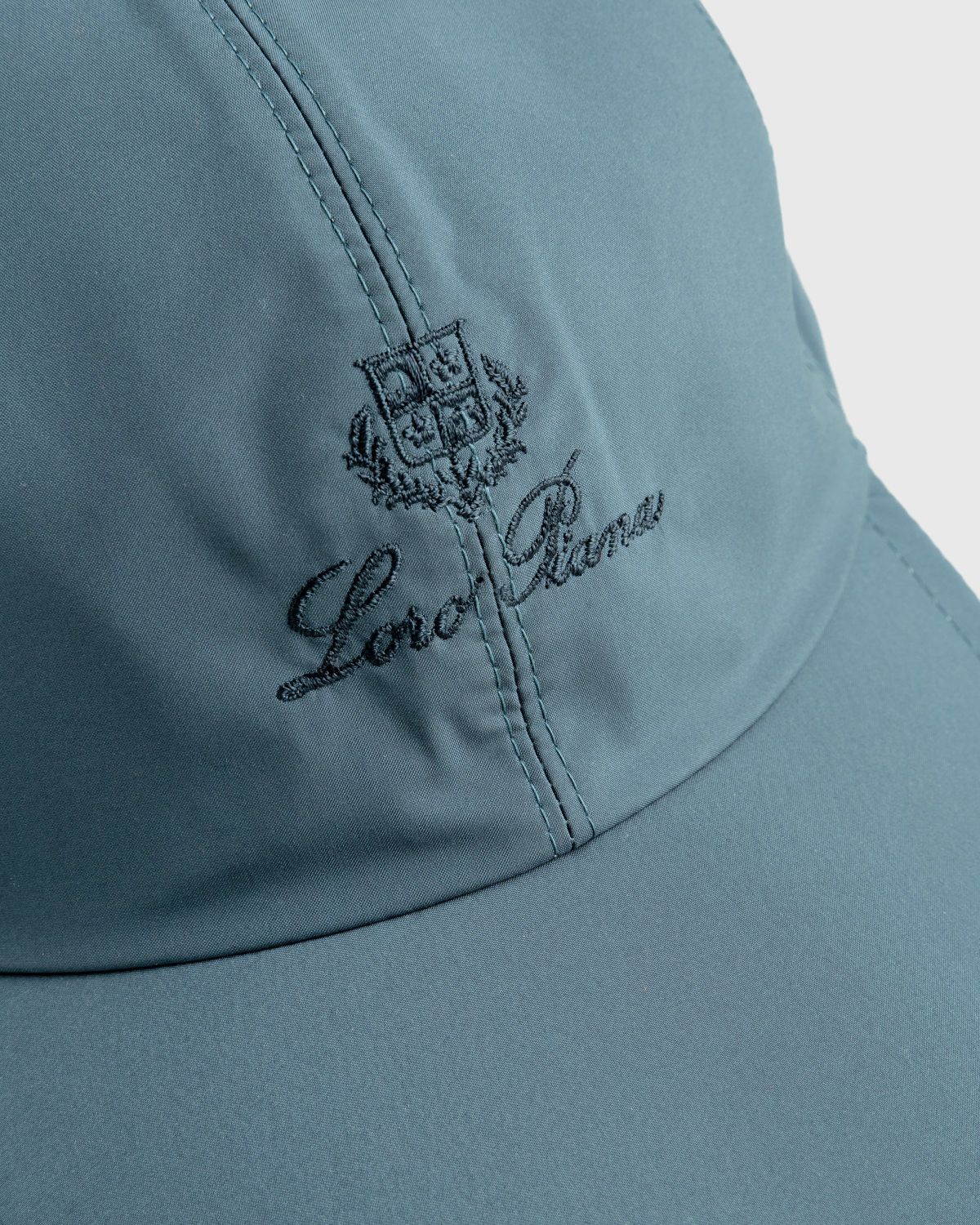 Loro Piana – Bicolor Baseball Cap Seaweed / Ivory - Hats - Blue - Image 4